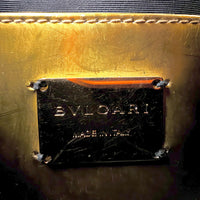 BVLGARI - Sac bandoulière Serpenti Forever cuir galuchat doré - Handbag