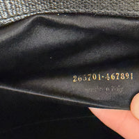 SAINT LAURENT - Sac à main Pochette Chyc ligne Y cuir noir - Handbag