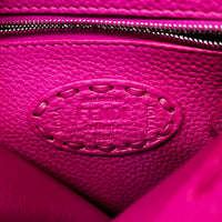 FENDI - Sac bandoulière Peekaboo IseeU Selleria cuir rose - Hand bag