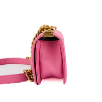 CHANEL - Boy Small pink leather shoulder bag - Hand Shoulder Bag