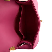 CHANEL - Boy Small pink leather shoulder bag - Hand Shoulder Bag