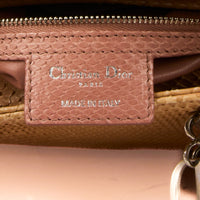 DIOR - Sac bandoulière Lady Dior Large cuir python beige - Handbag