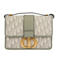 DIOR - Sac bandoulière Montaigne 30 toile monogramme oblique gris - Handbag