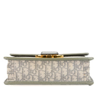 DIOR - Sac bandoulière Montaigne 30 toile monogramme oblique gris - Handbag