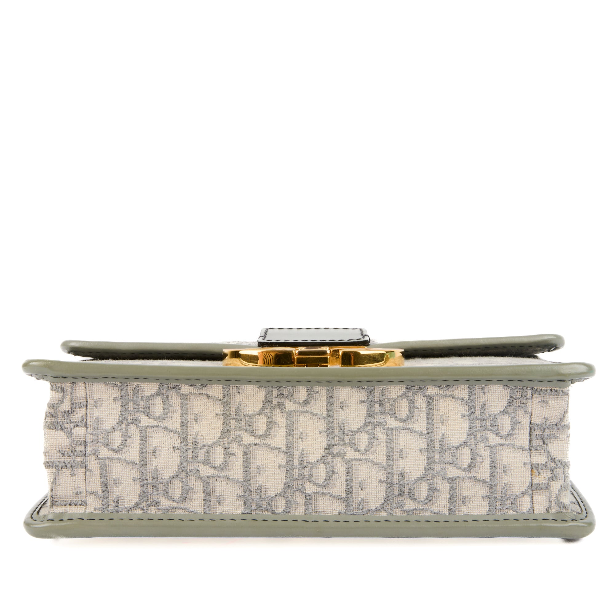 DIOR - Sac bandoulière Montaigne 30 toile monogramme oblique gris - Handbag