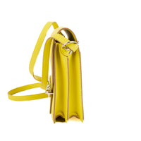 HERMES - Sac bandoulière Roulis 18 cuir veau Evercolor Lime - Shoulder Handbag