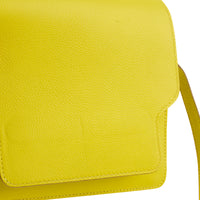 HERMES - Sac bandoulière Roulis 18 cuir veau Evercolor Lime - Shoulder Handbag
