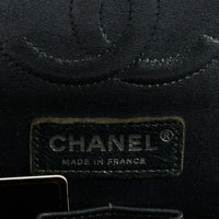 CHANEL - Sac bandoulière Timeless Medium 11.12 cuir caviar argenté - Handbag