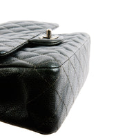 CHANEL - Sac bandoulière Timeless Medium 11.12 cuir caviar argenté - Handbag