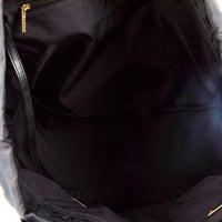 CHANEL - Sac à main Tote Travel Line toile noir - Tote Handbag