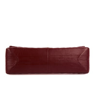 CHANEL - 2.55 Jumbo chevron leather red handbag - Shoulder Handbag