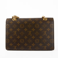 LOUIS VUITTON - Victoire shoulder bag Monogram canvas red leather - Handbag