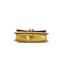 BVLGARI - Sac bandoulière Serpenti Forever cuir galuchat doré - Handbag
