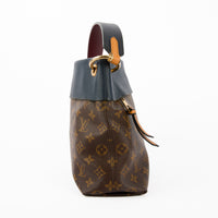 LOUIS VUITTON - Tuileries Monogram canvas blue leather handbag - Handbag
