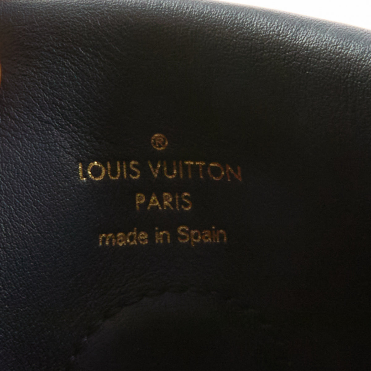 LOUIS VUITTON - Tuileries Monogram canvas blue leather handbag - Handbag