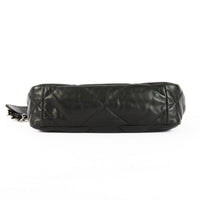CHANEL - Sac bandoulière 19 Small cuir noir - Handbag