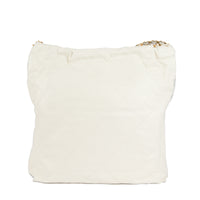 CHANEL - Sac bandoulière Chanel 22 Large cuir blanc  - Handbag