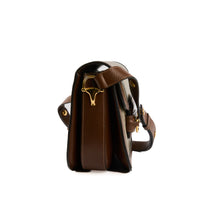GUCCI - Sac bandoulière Horsebit 1955 toile GG Guccissima marron - Handbag
