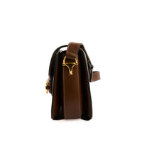 GUCCI - Sac bandoulière Horsebit 1955 toile GG Guccissima marron - Handbag
