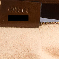 GUCCI - Sac bandoulière Horsebit 1955 toile GG Guccissima marron - Handbag
