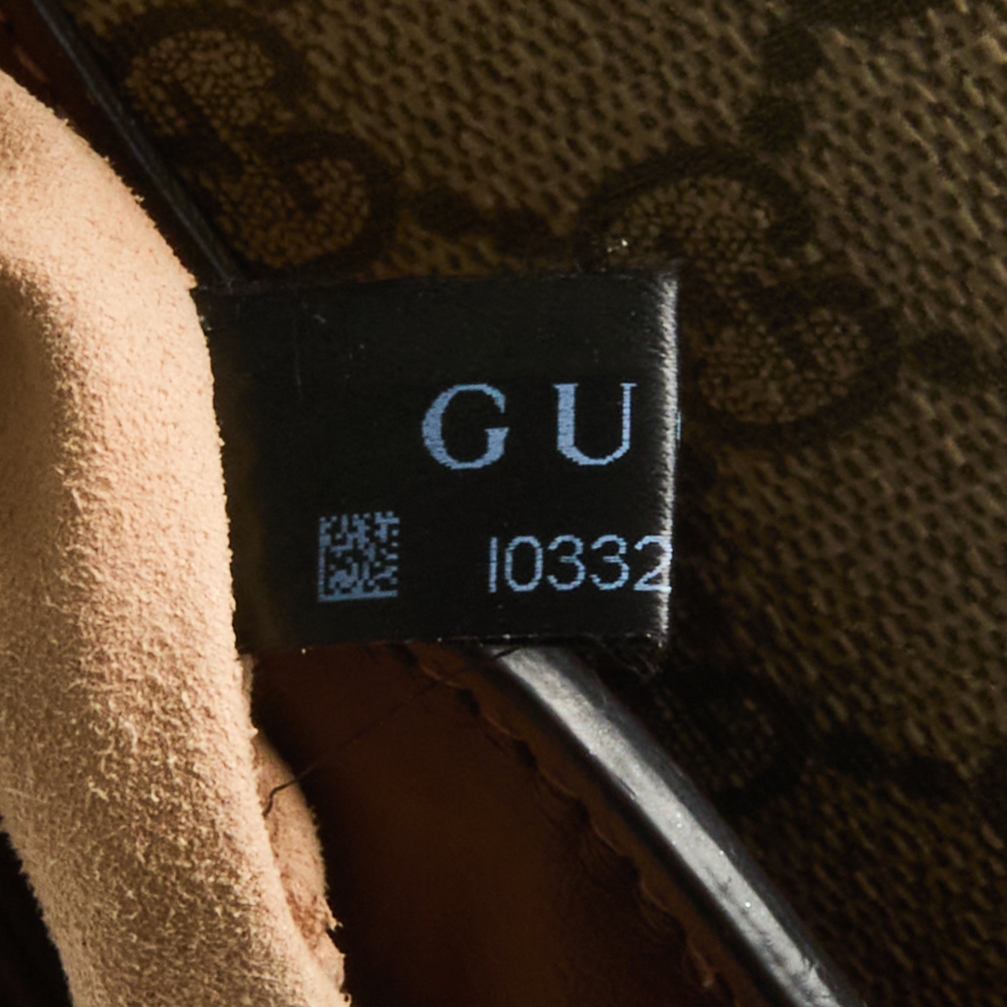 GUCCI - Sac bandoulière Horsebit 1955 toile GG Guccissima marron - Handbag