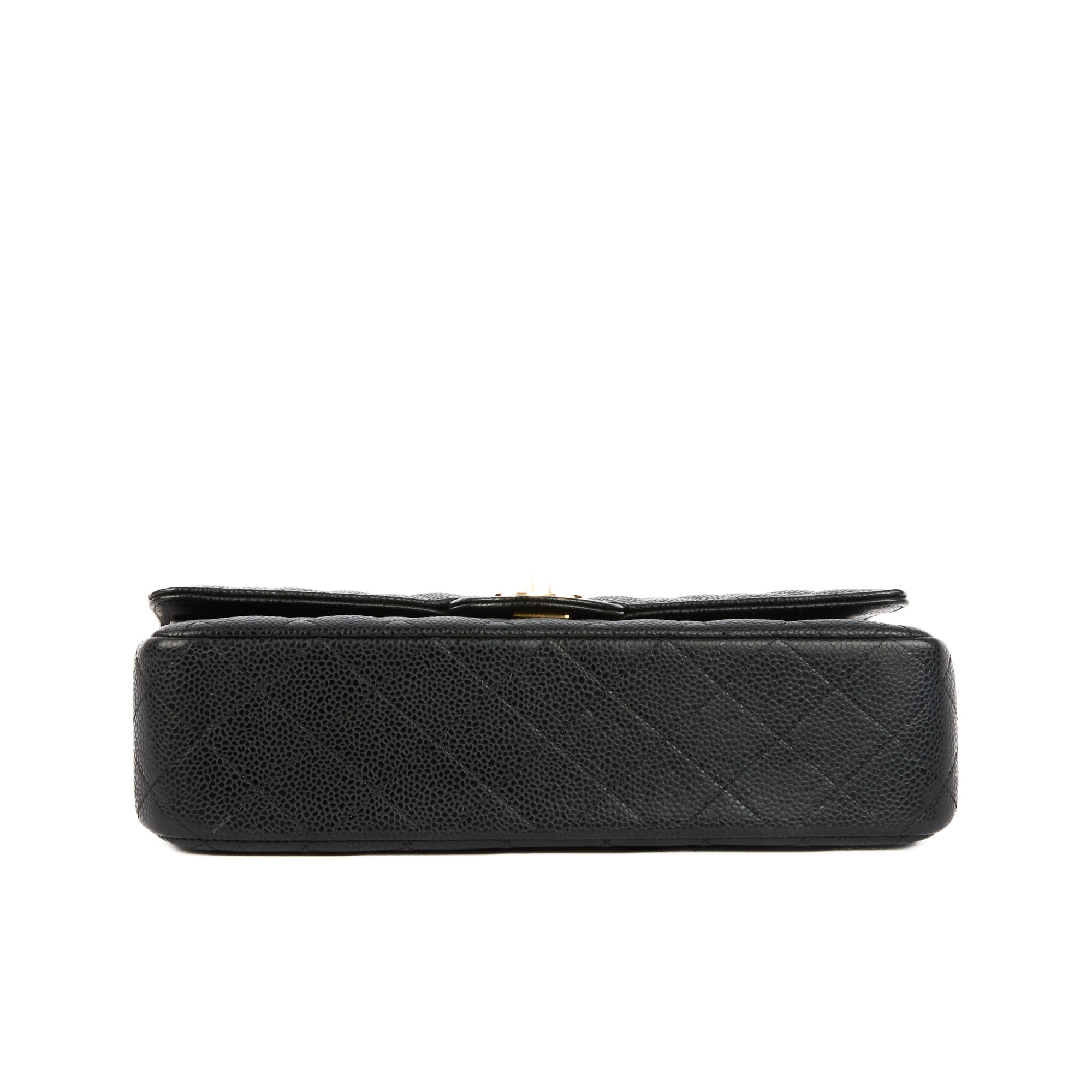 CHANEL - Sac bandoulière Timeless Classique 11.12 cuir caviar noir - Hand bag