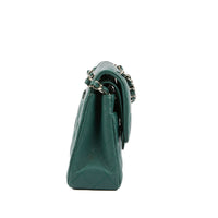 CHANEL - Small Classique Timeless shoulder bag in blue caviar leather - Handbag