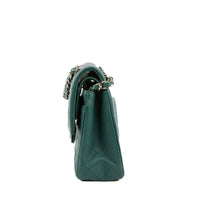 CHANEL - Small Classique Timeless shoulder bag in blue caviar leather - Handbag