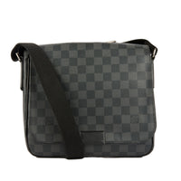 LOUIS VUITTON - Sac bandoulière District PM Toile Damier Graphite - Shoulder Bag