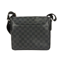 LOUIS VUITTON - Sac bandoulière District PM Toile Damier Graphite - Shoulder Bag