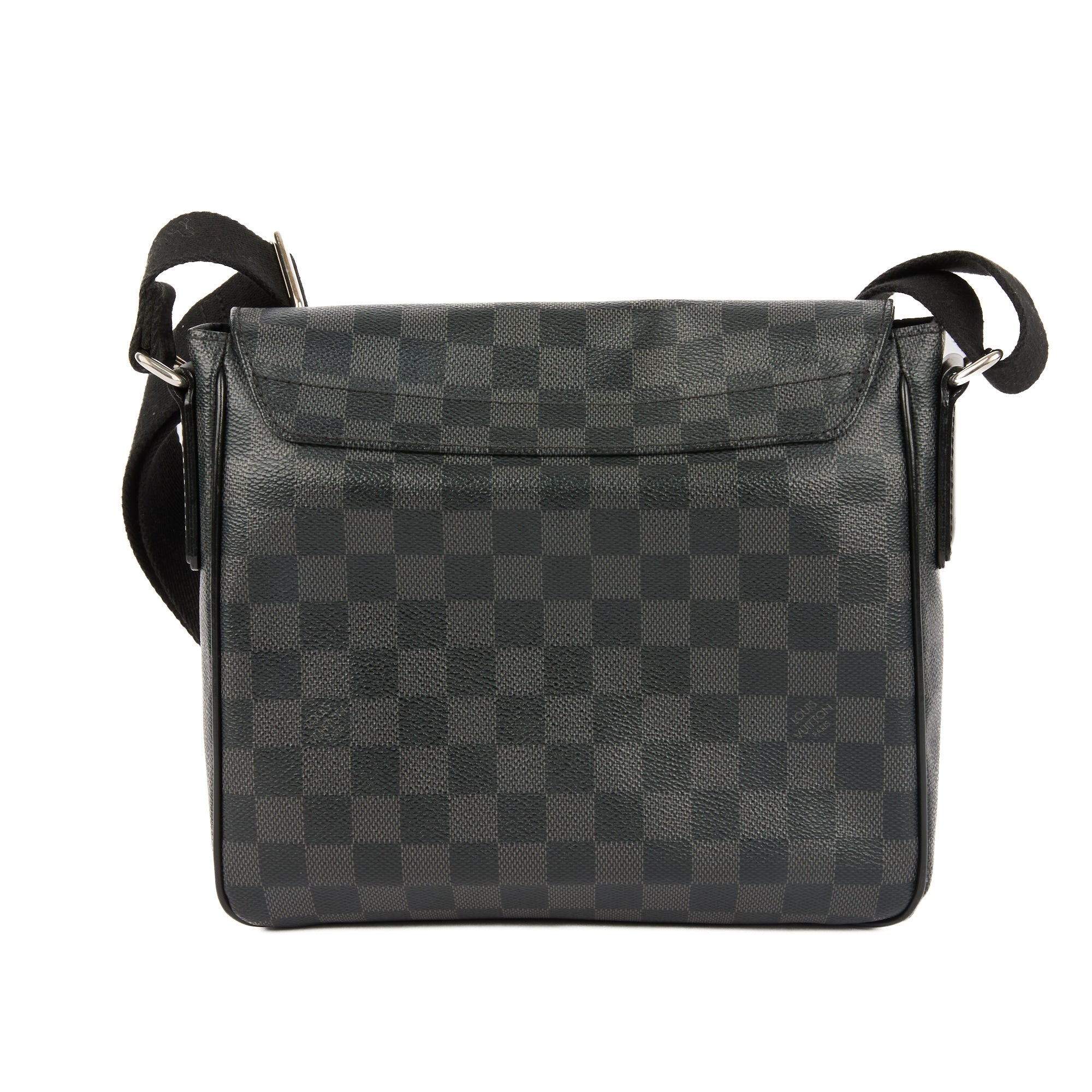 LOUIS VUITTON - Sac bandoulière District PM Toile Damier Graphite - Shoulder Bag