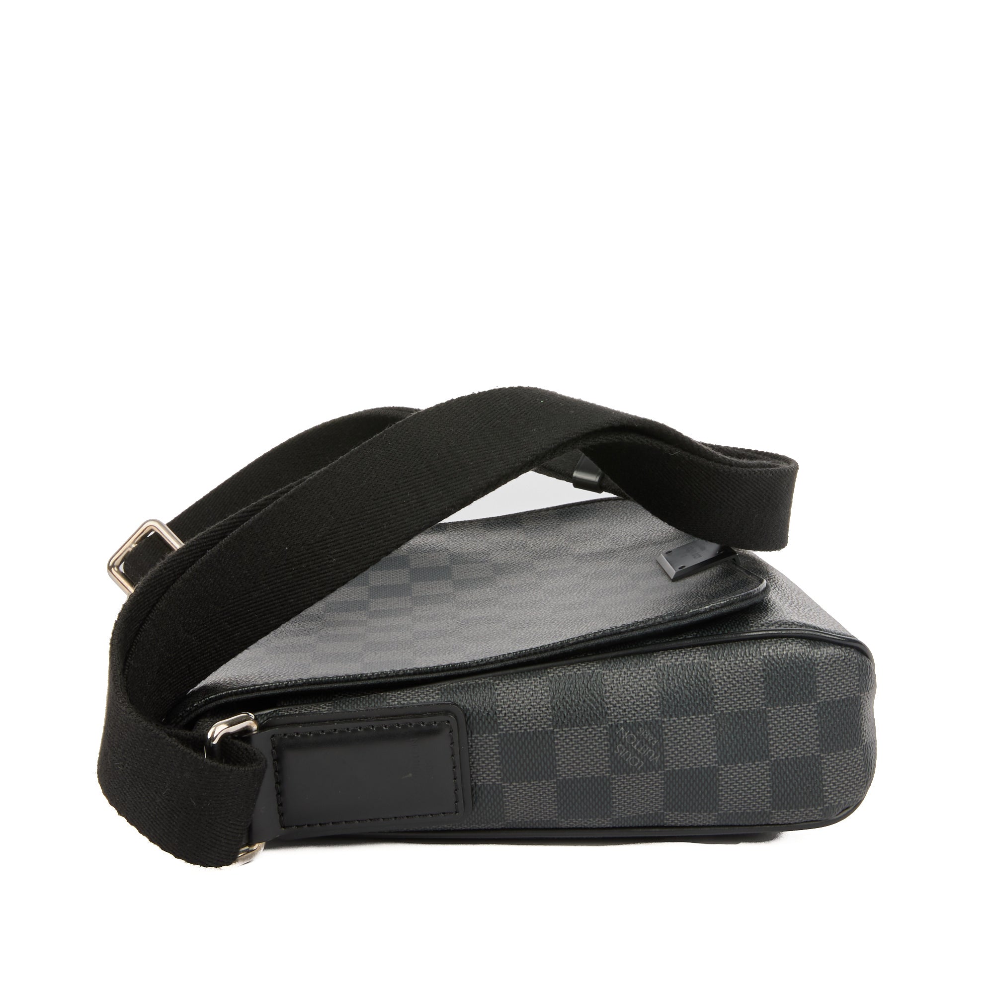 LOUIS VUITTON - Sac bandoulière District PM Toile Damier Graphite - Shoulder Bag
