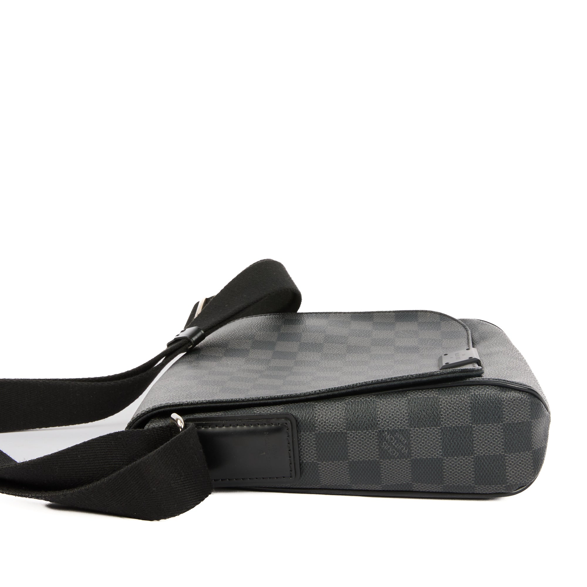 LOUIS VUITTON - Sac bandoulière District PM Toile Damier Graphite - Shoulder Bag
