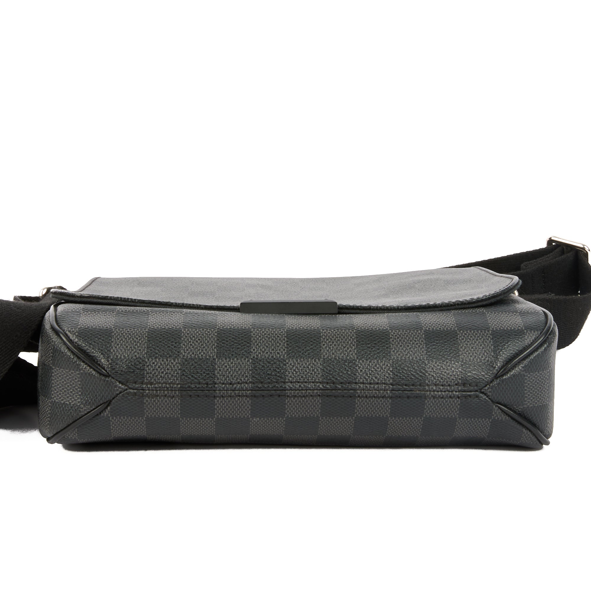 LOUIS VUITTON - Sac bandoulière District PM Toile Damier Graphite - Shoulder Bag