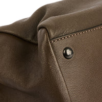 FENDI - Sac à main Peekaboo Large cuir marron - Hand bag