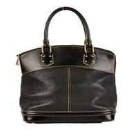 LOUIS VUITTON - Lockit black leather handbag