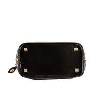 LOUIS VUITTON - Lockit black leather handbag