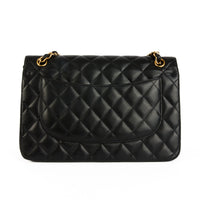CHANEL - Sac bandoulière Jumbo Timeless classique cuir noir - Handbag