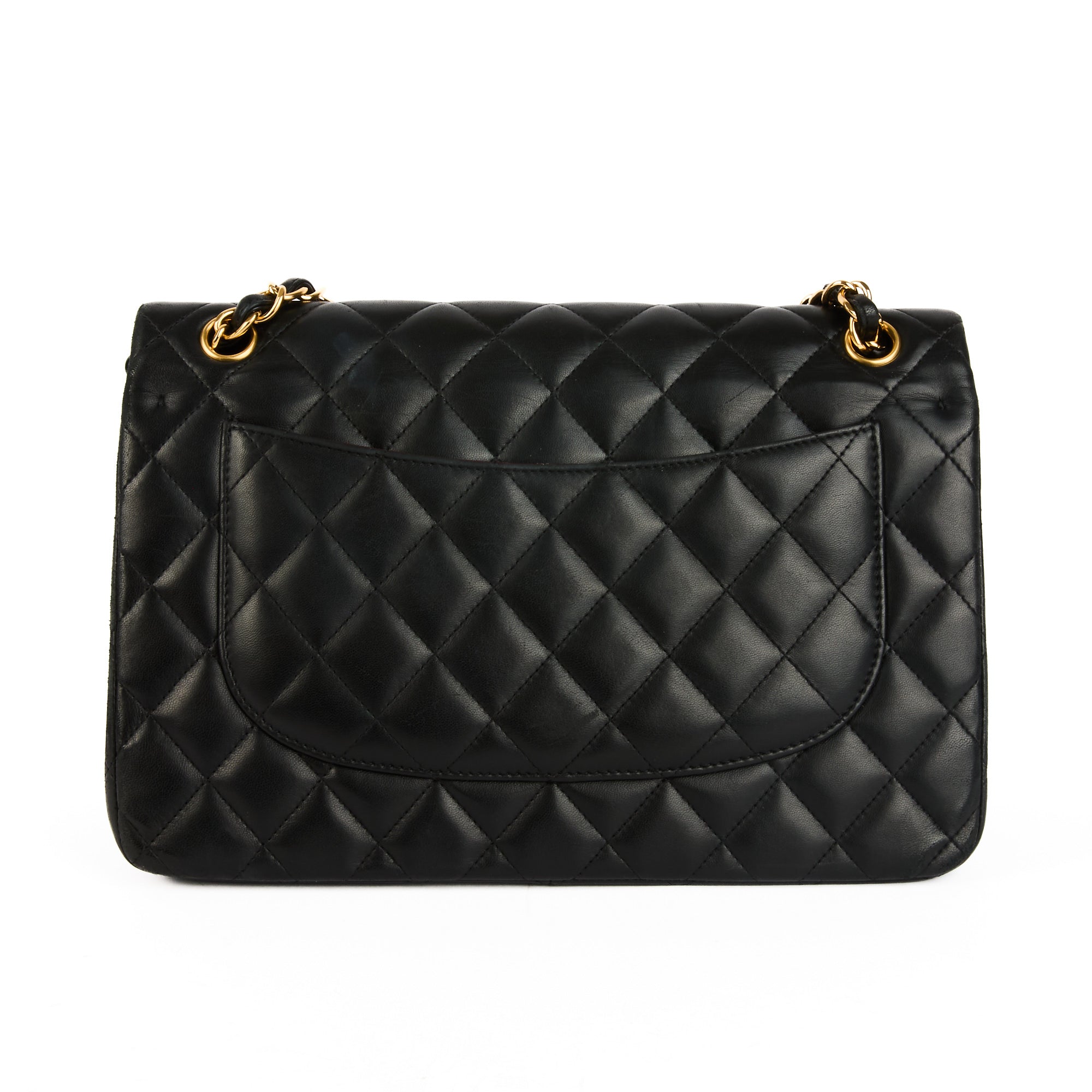 CHANEL - Sac bandoulière Jumbo Timeless classique cuir noir - Handbag
