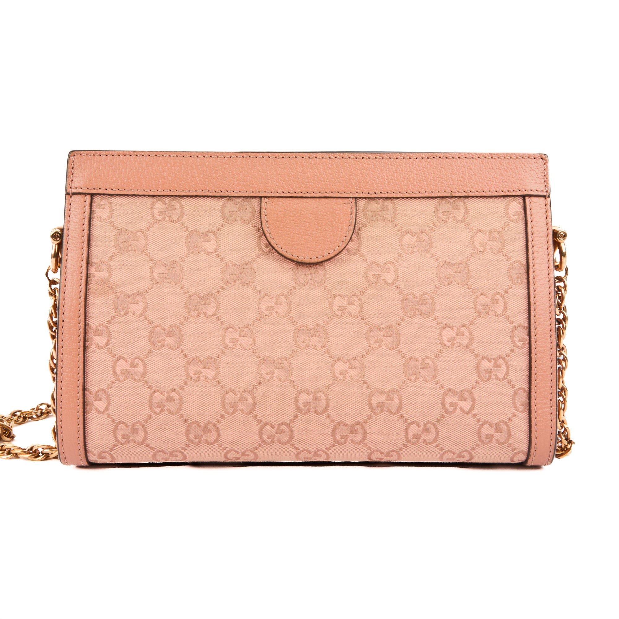 GUCCI - Sac bandoulière Ophidia toile GG Guccissima rose - Handbag