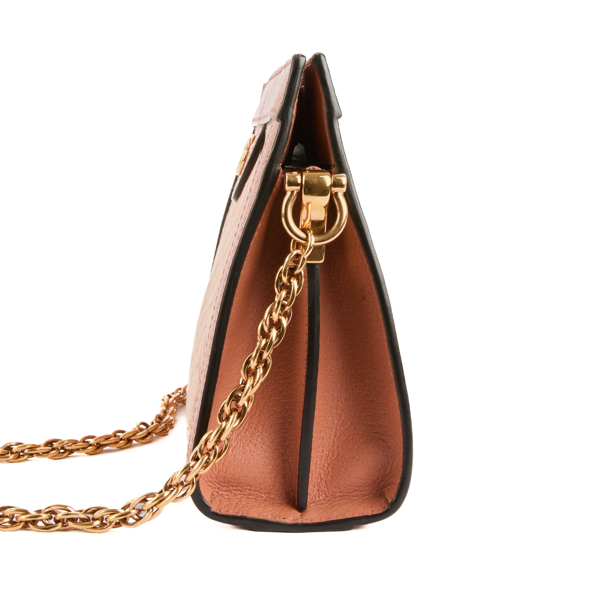 GUCCI - Sac bandoulière Ophidia toile GG Guccissima rose - Handbag