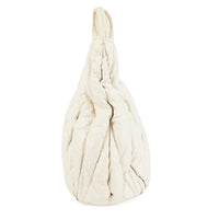 MIU MIU - Sac à main Cabas cuir matelassé vernis blanc - Handbag