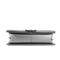 CHANEL - Boy Medium Tweed beige shoulder bag - Shoulder HandBag
