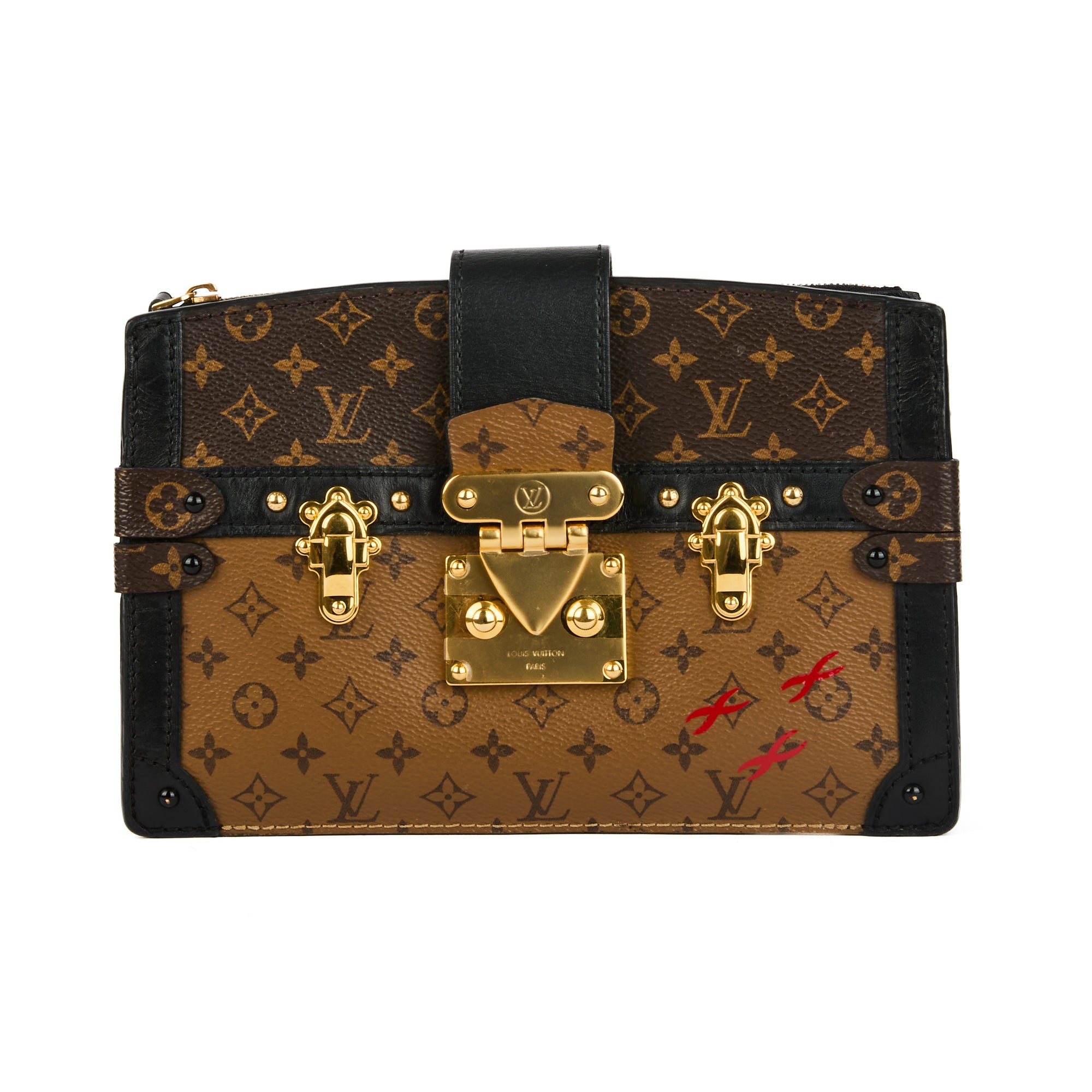 LOUIS VUITTON - Sac pochette Truck toile monogramme - Handbag