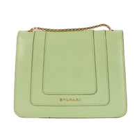 BULGARI - Petit Serpenti shoulder bag in light green leather - Handbag