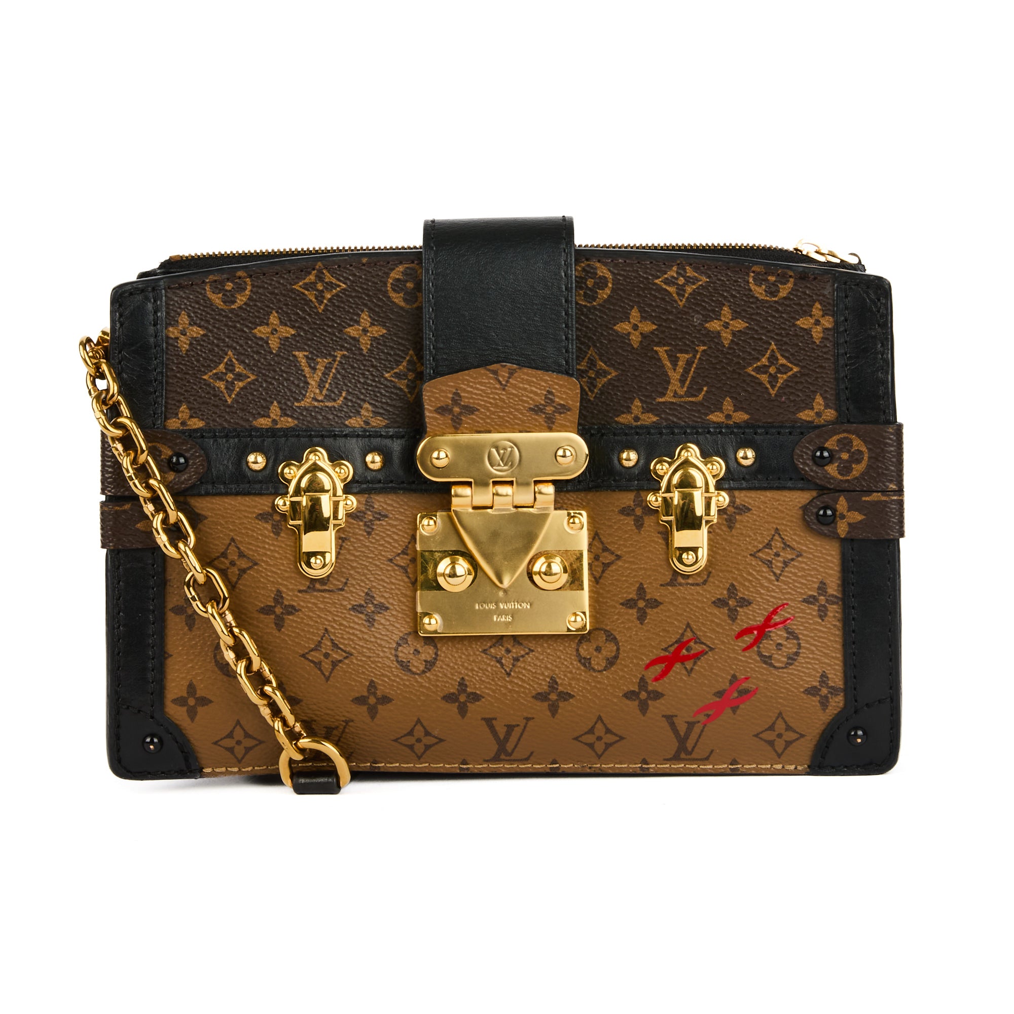 LOUIS VUITTON - Sac pochette Truck toile monogramme - Handbag