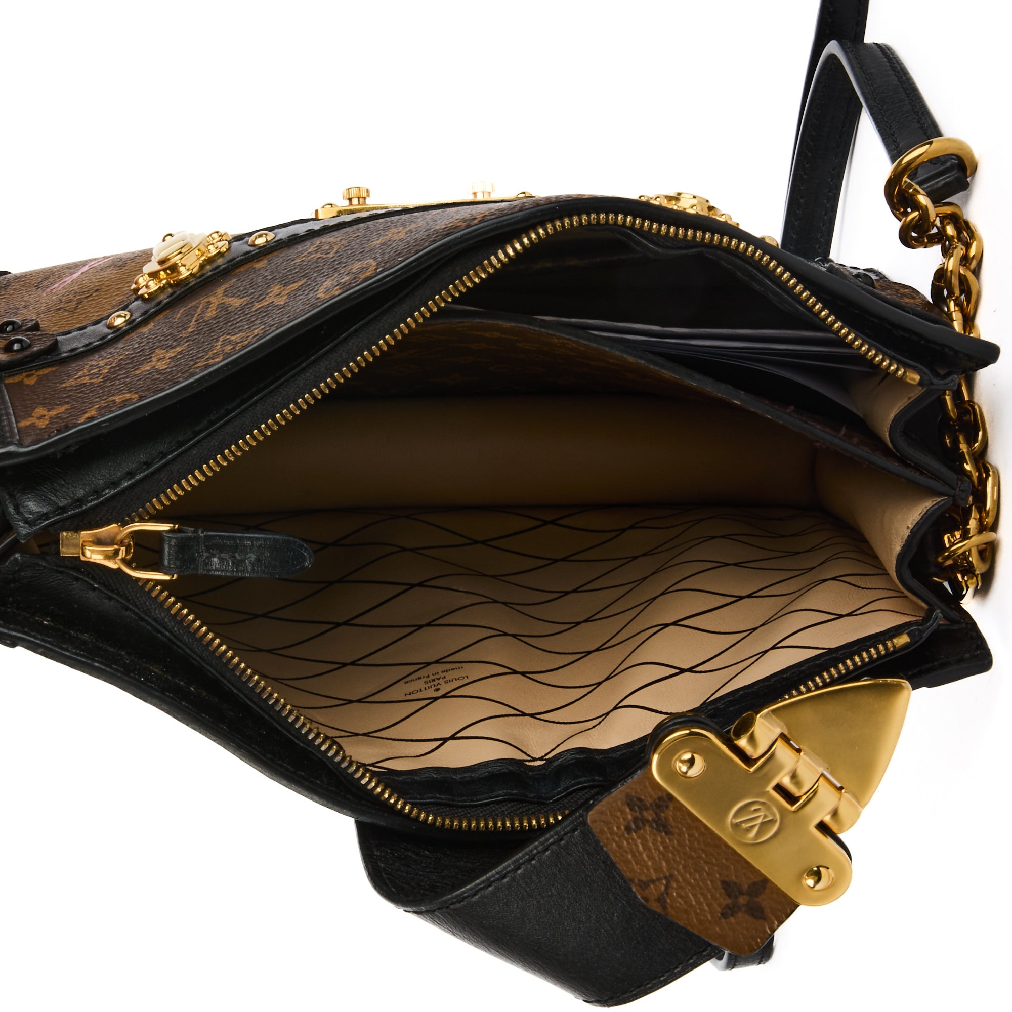 LOUIS VUITTON - Sac pochette Truck toile monogramme - Handbag