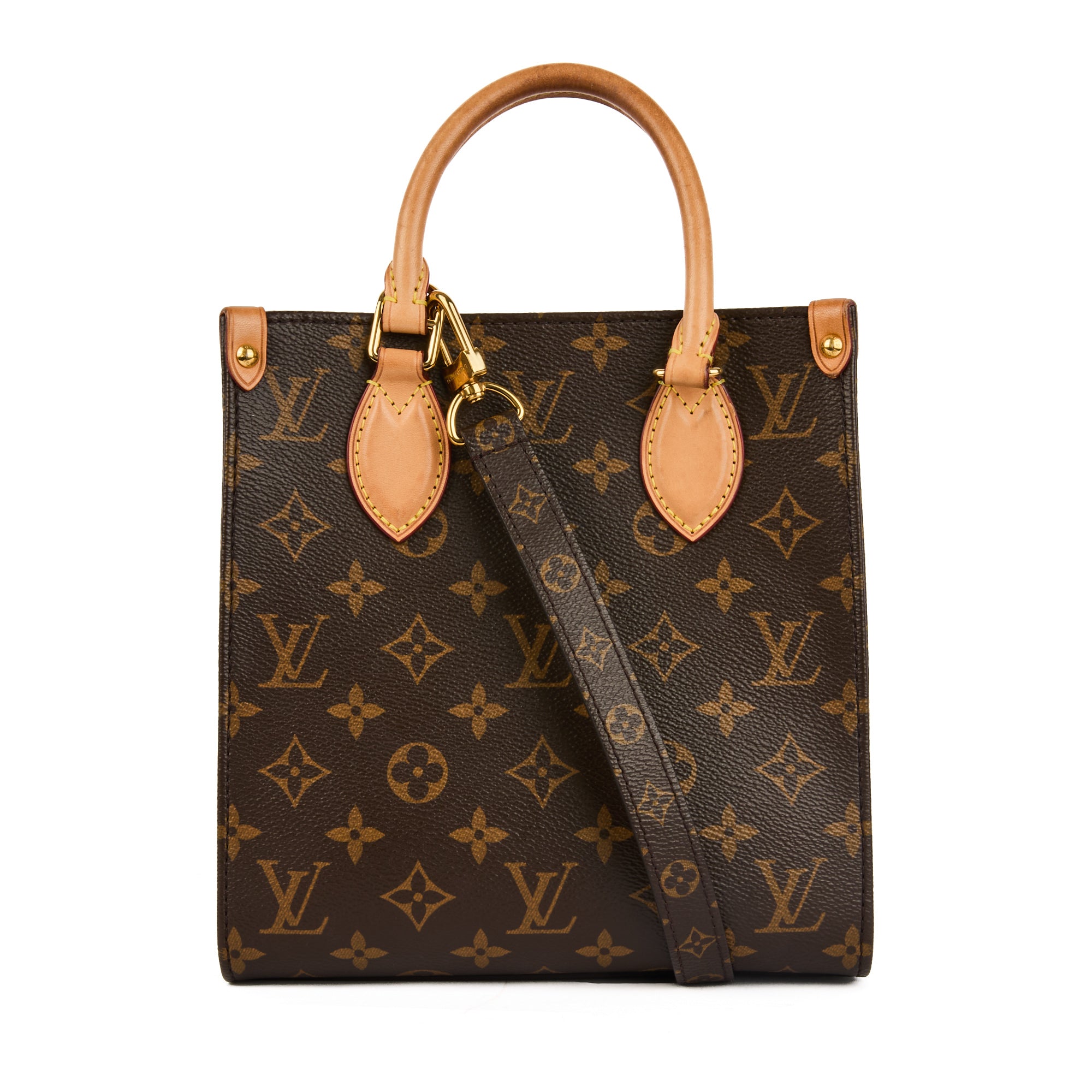 LOUIS VUITTON - Sac bandoulière PLAT BB toile Monogram - Handbag