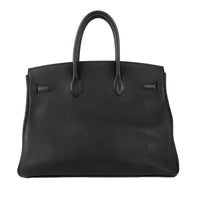 HERMES - Sac à main Birkin 35 cuir Togo noir - Handbag