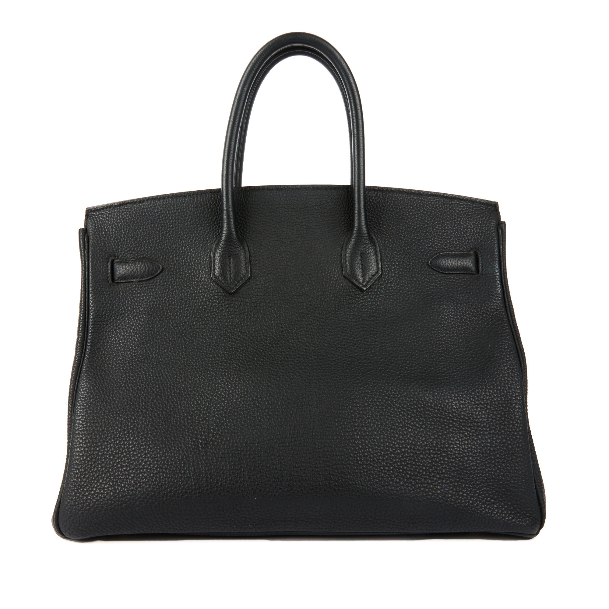 HERMES - Sac à main Birkin 35 cuir Togo noir - Handbag